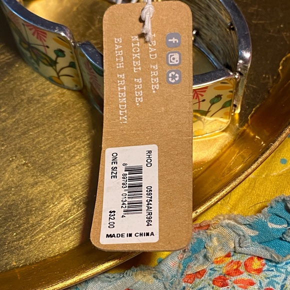 SALE 2/$20!! NWT Lily Bloom flower,butterfly bracelet,earth friendly - Picture 5 of 11